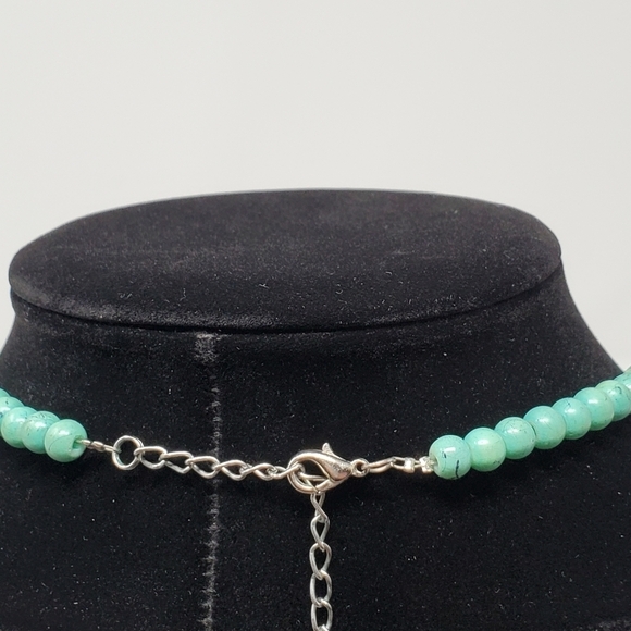 Turquoise Statement Necklace - Picture 13 of 16